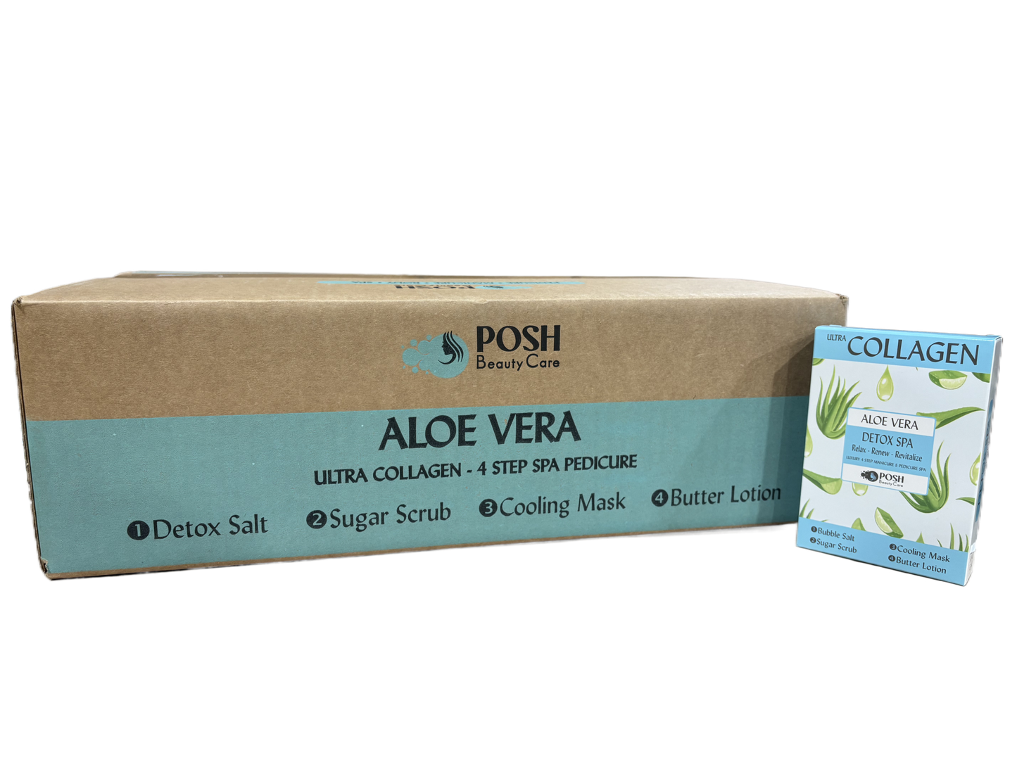 Posh Collagen 4 Steps Spa Kit 50pcs