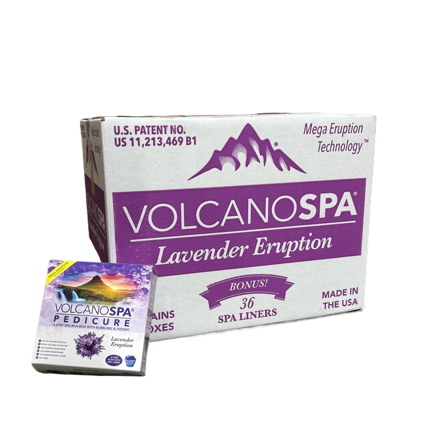 Volcano Spa 6 Step Case 36Pcs