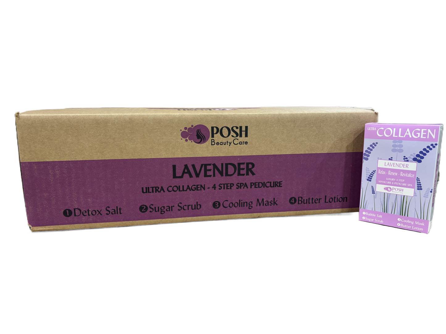 Posh Collagen 4 Steps Spa Kit 50pcs