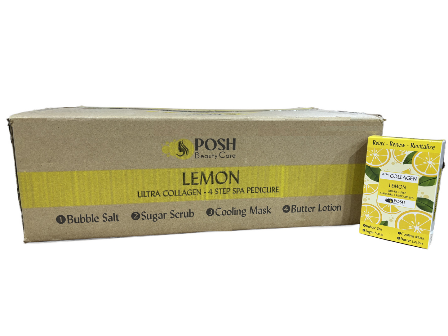 Posh Collagen 4 Steps Spa Kit 50pcs