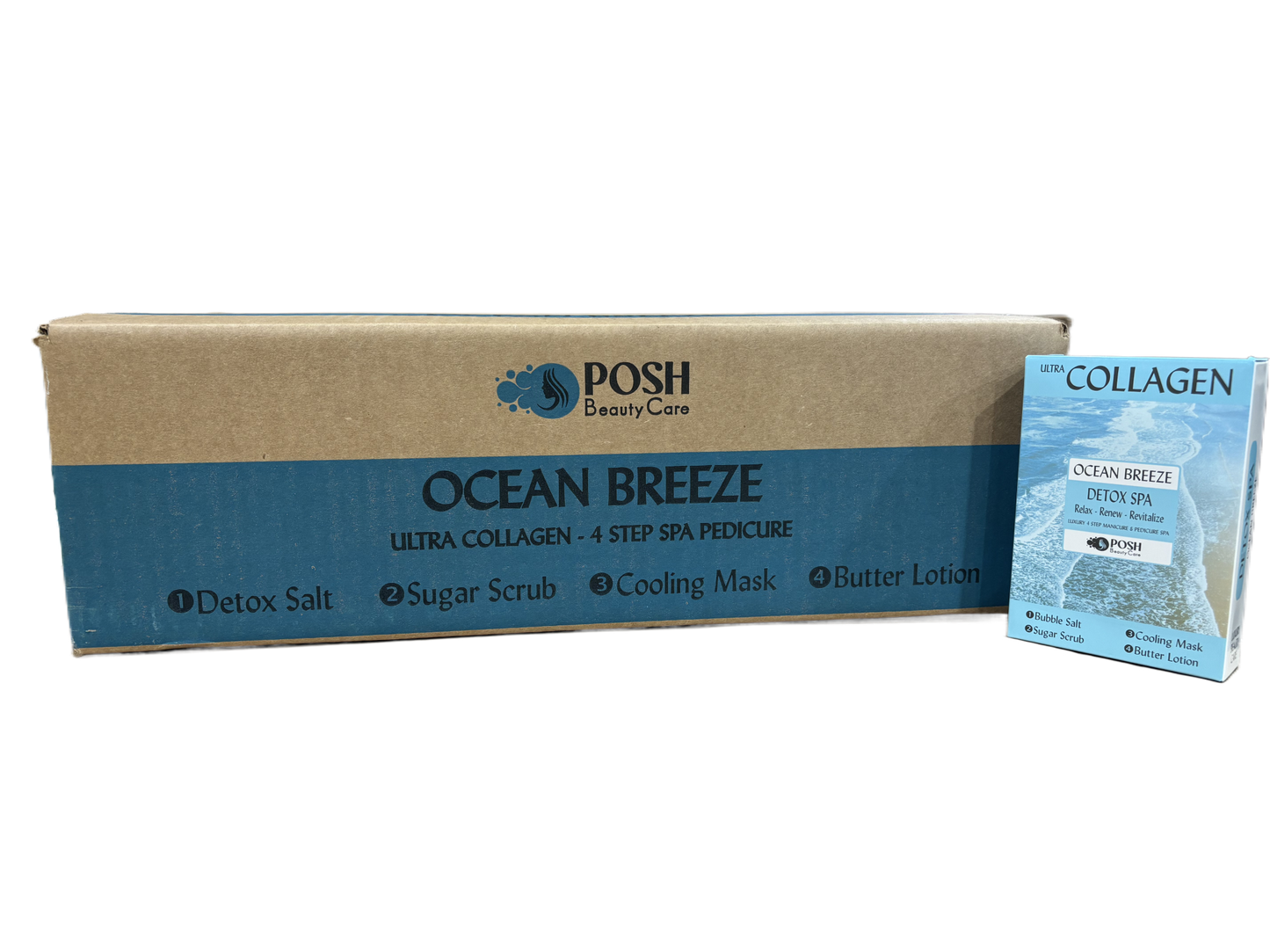 Posh Collagen 4 Steps Spa Kit 50pcs