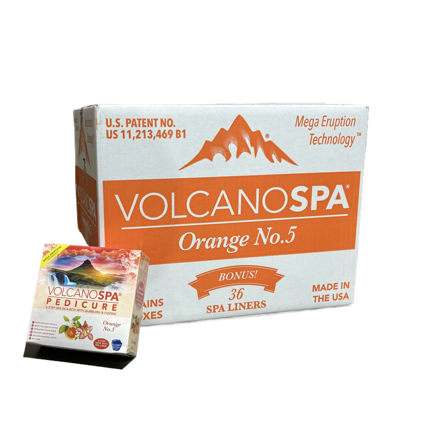 Volcano Spa 6 Step Case 36Pcs
