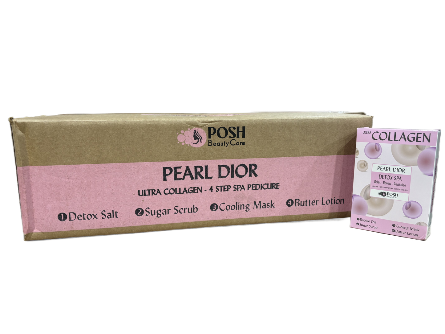 Posh Collagen 4 Steps Spa Kit 50pcs