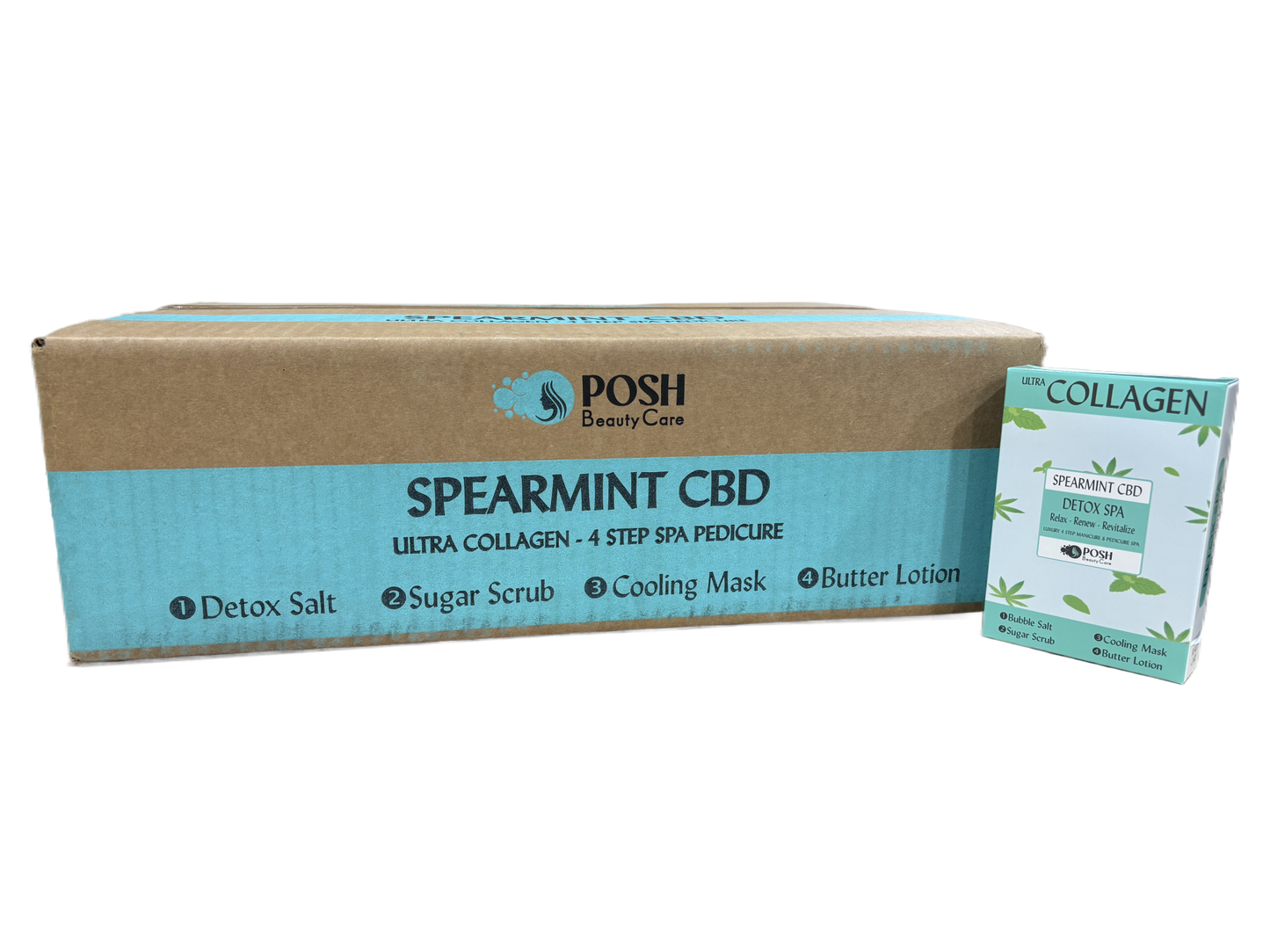 Posh Collagen 4 Steps Spa Kit 50pcs