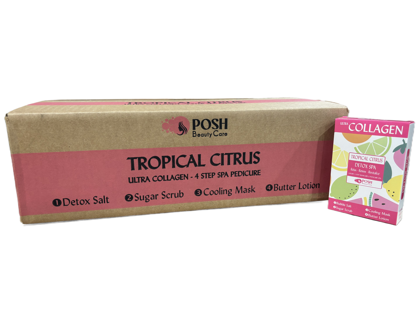 Posh Collagen 4 Steps Spa Kit 50pcs