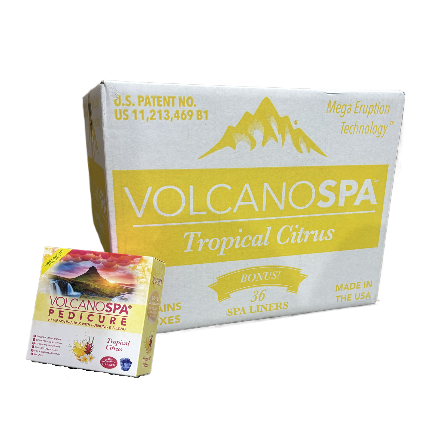 Volcano Spa 6 Step Case 36Pcs