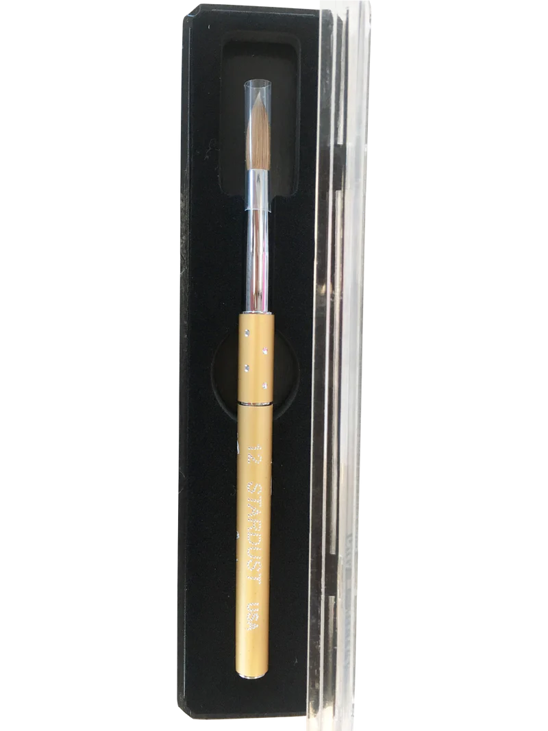 Bàn chải acrylic Stardust có nắp