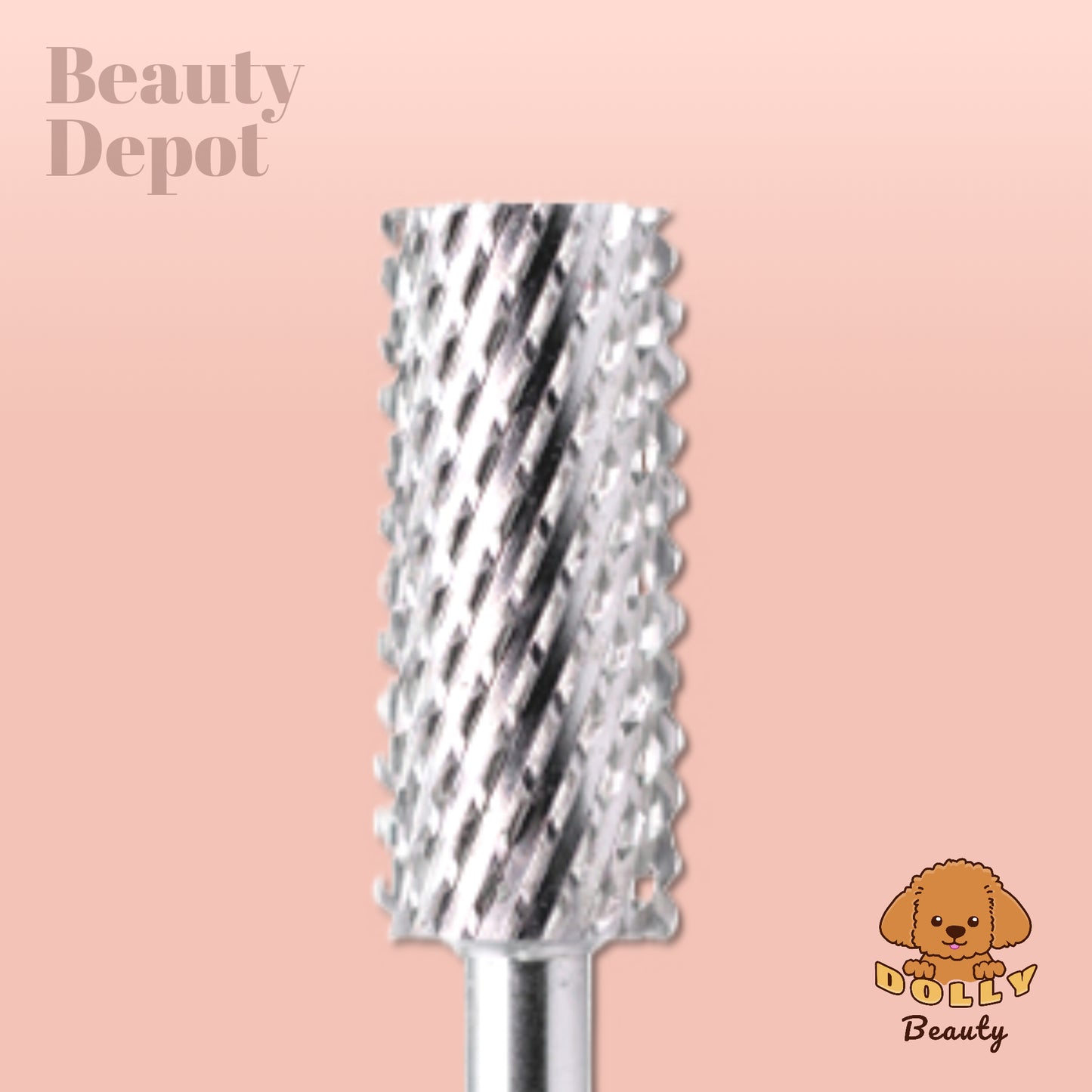 Dolly Beauty Carbide Small Barrel Bit Chamfer