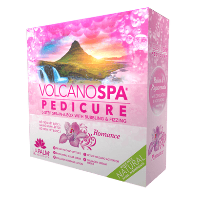 Spa núi lửa 6 bước